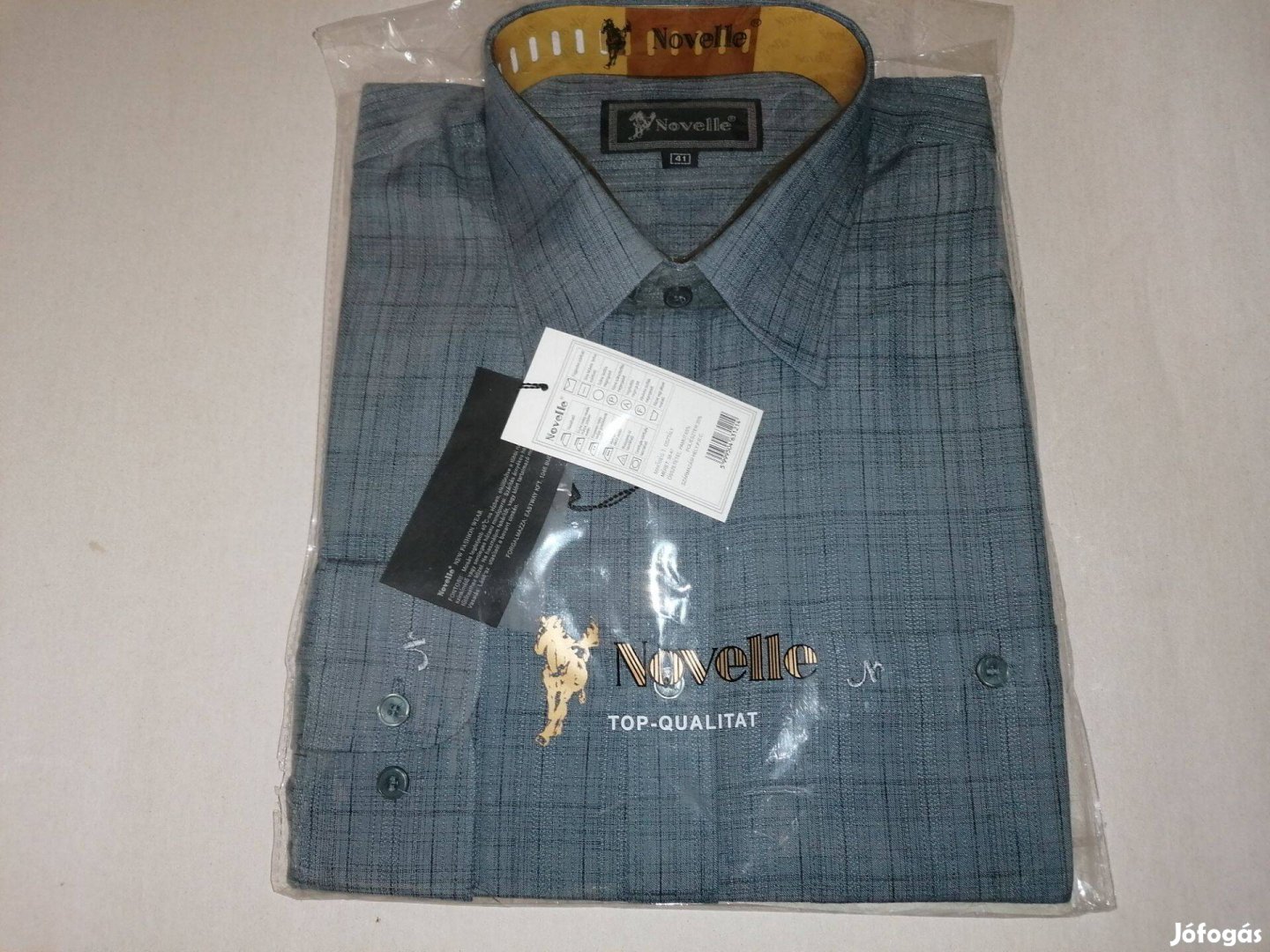 Teljesen új 41-es hosszú ujjú ing Novell eladó !