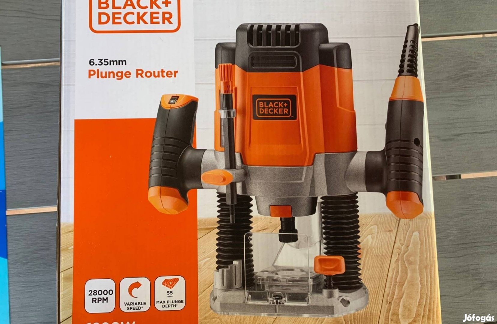 Teljesen új Black & Decker felsőmaró