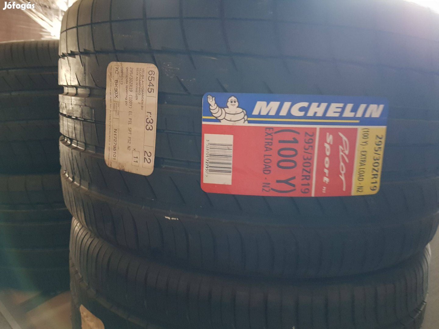 Teljesen új Michelin Pilot Sport PS2 295/30ZR19 gumi eladó