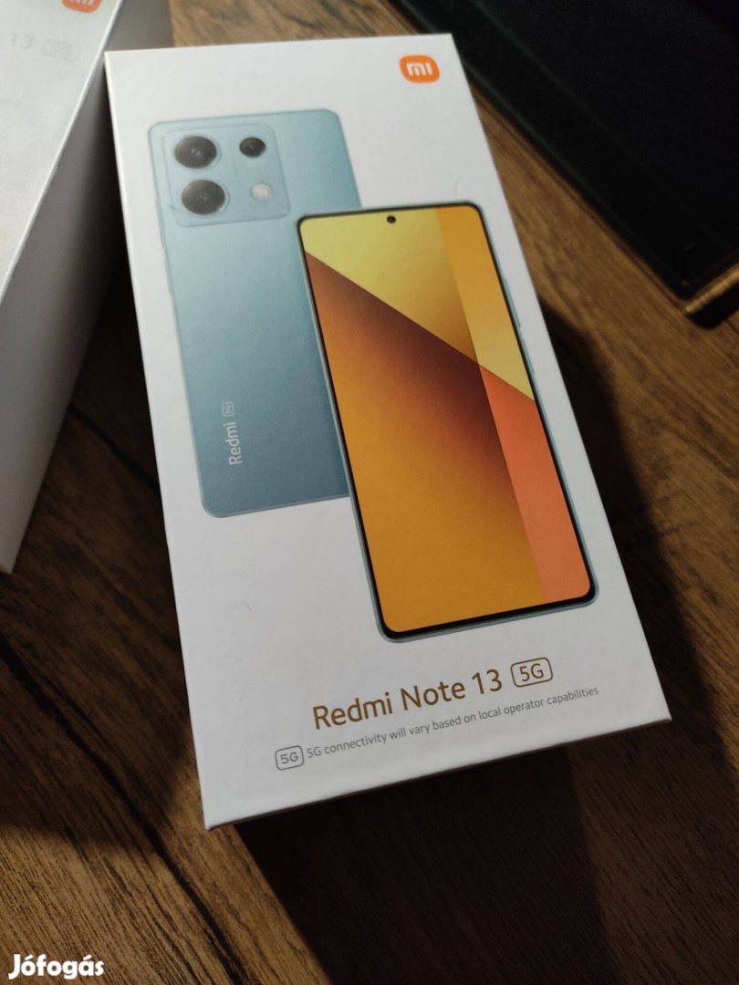 Teljesen új Xiaomi Redmi Note 13 5G Dual SIM-es telefon eladó