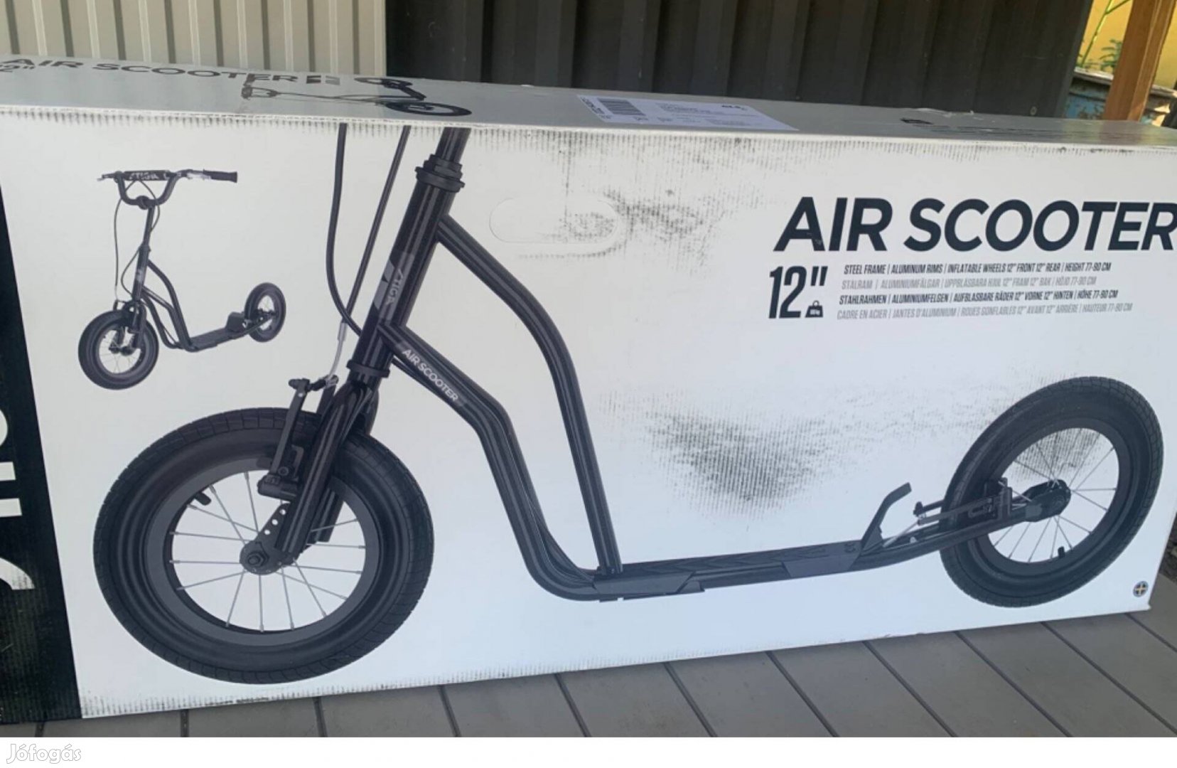 Teljesen új, bontatlan Air scooter roller eladó! Ajándék új okosóra!