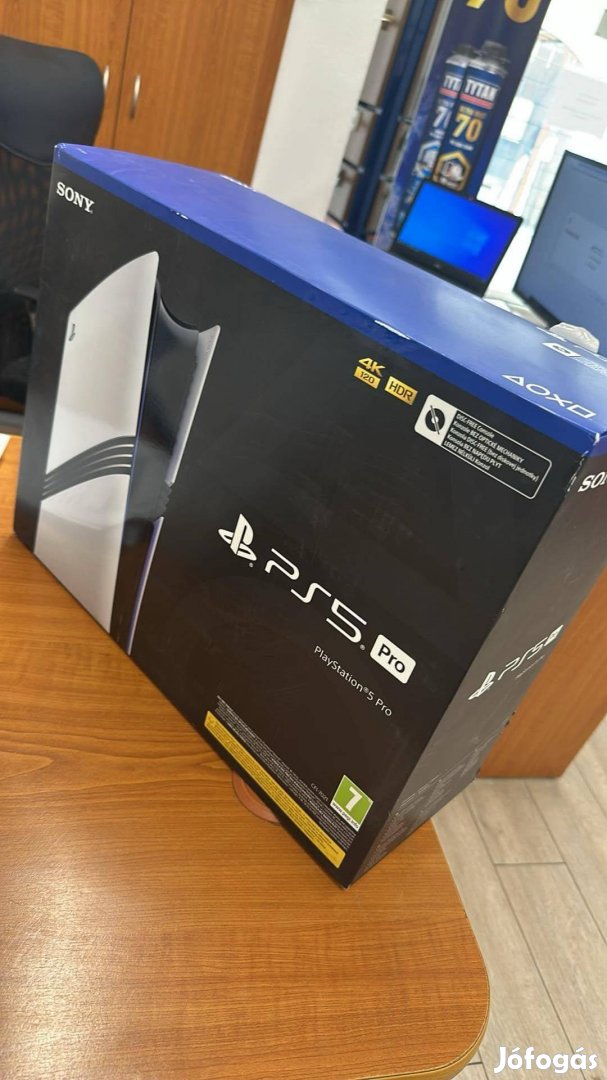 Teljesen új, bontatlan Playstation 5 PS5 Pro konzol magyar vásárlás -