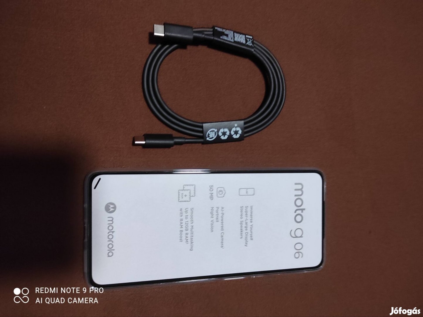 Teljesen új független Motorola g 06