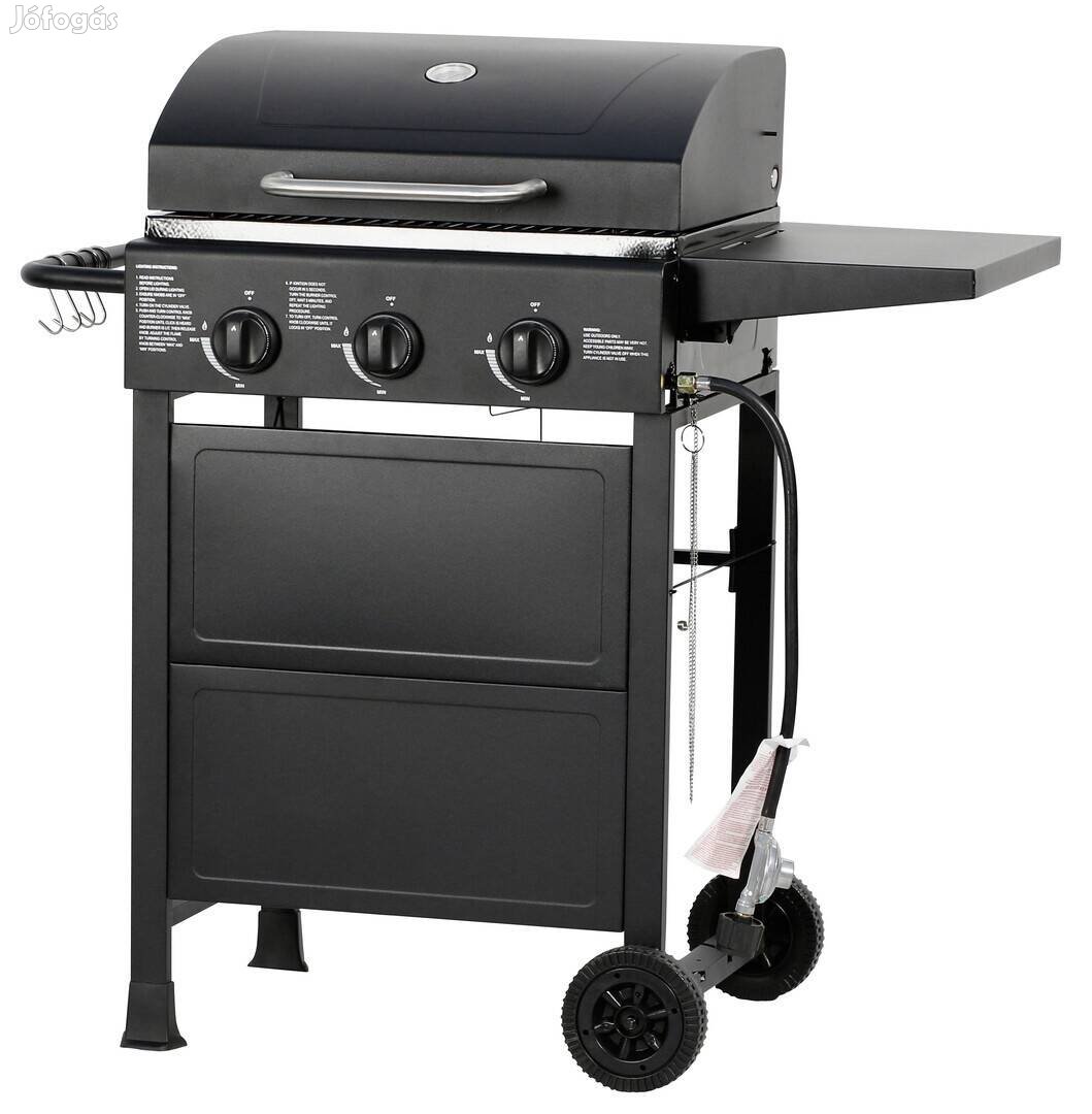 Teljesen új gázgrill kocsi, grillsütő