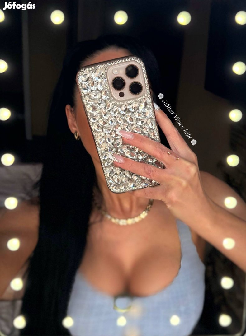 Teljesen új iphone 11 Pro Max köves szilikon telefontok