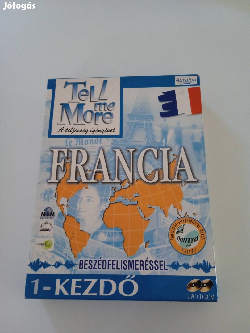 Tell me More - Francia 1. + 2 db CD-ROM