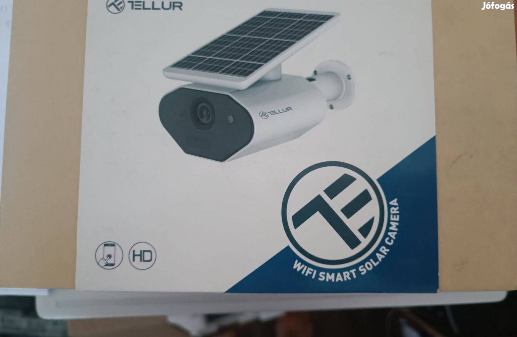 Tellur Solara WiFi Kamera, 960p, PIR, Fehér Bontatlan