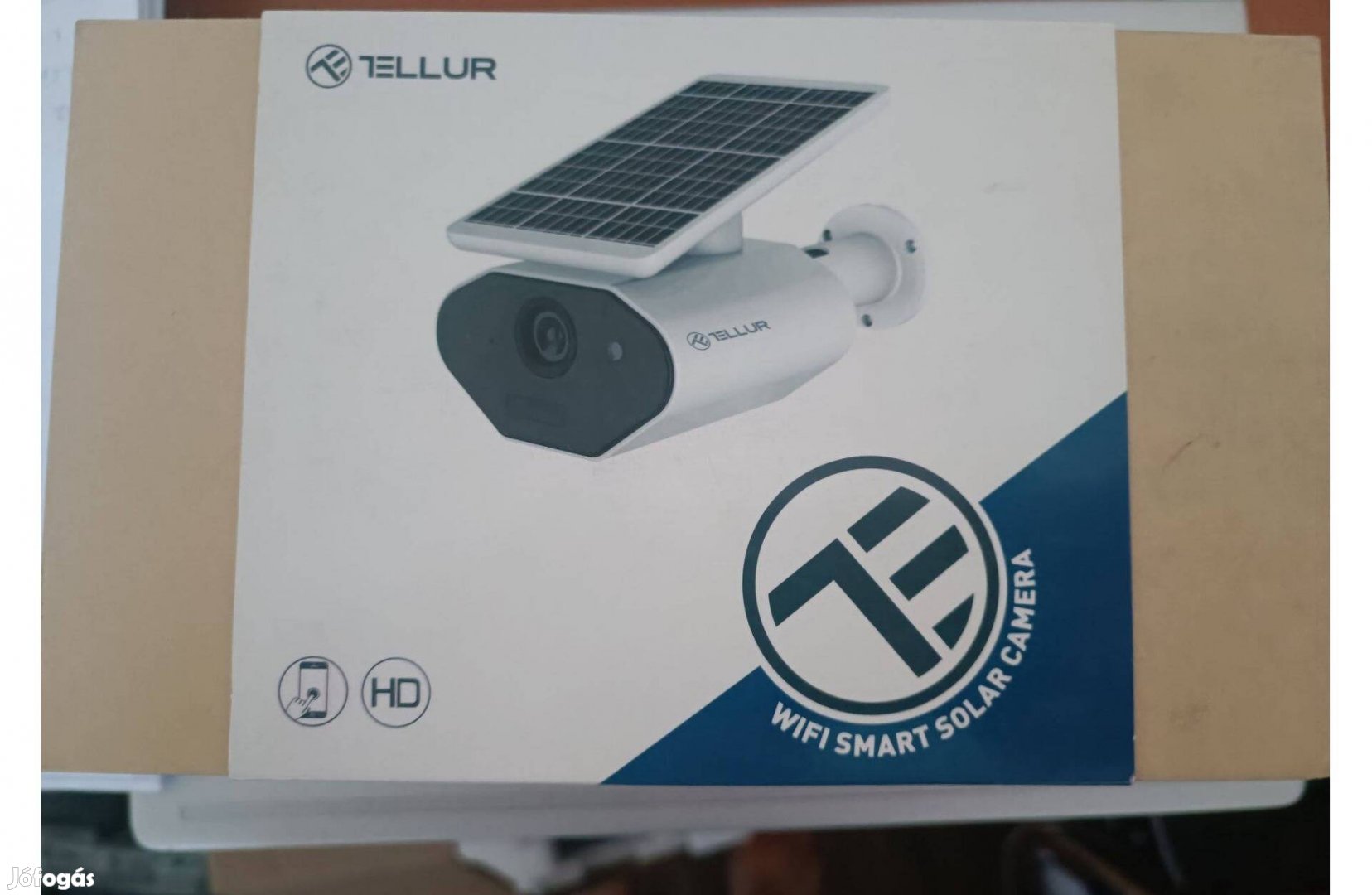 Tellur Solara WiFi Kamera, 960p, PIR, Fehér Bontatlan