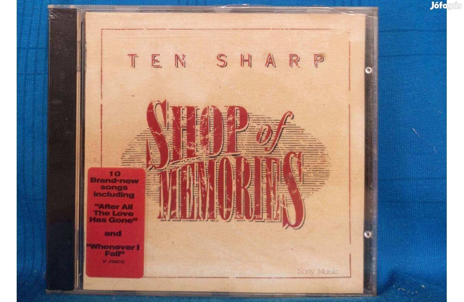 Ten Sharp - Shop Of Memories CD. /új, fóliás/