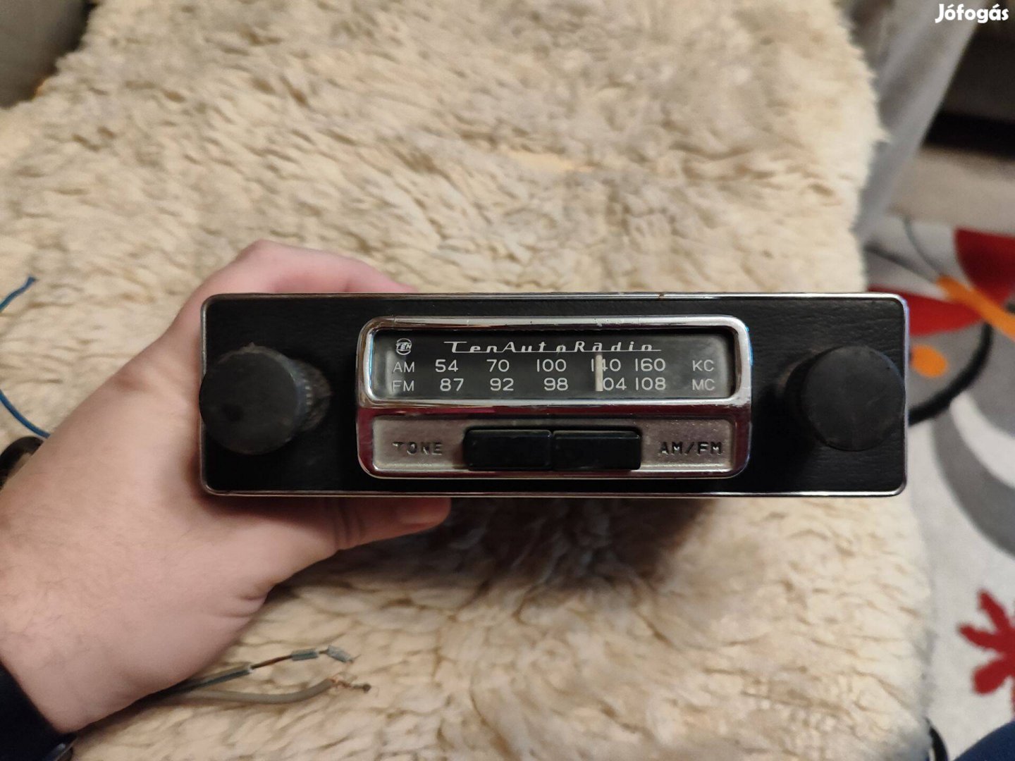 Ten auto radió, at-550-i made in japán , erégi 60 as évek