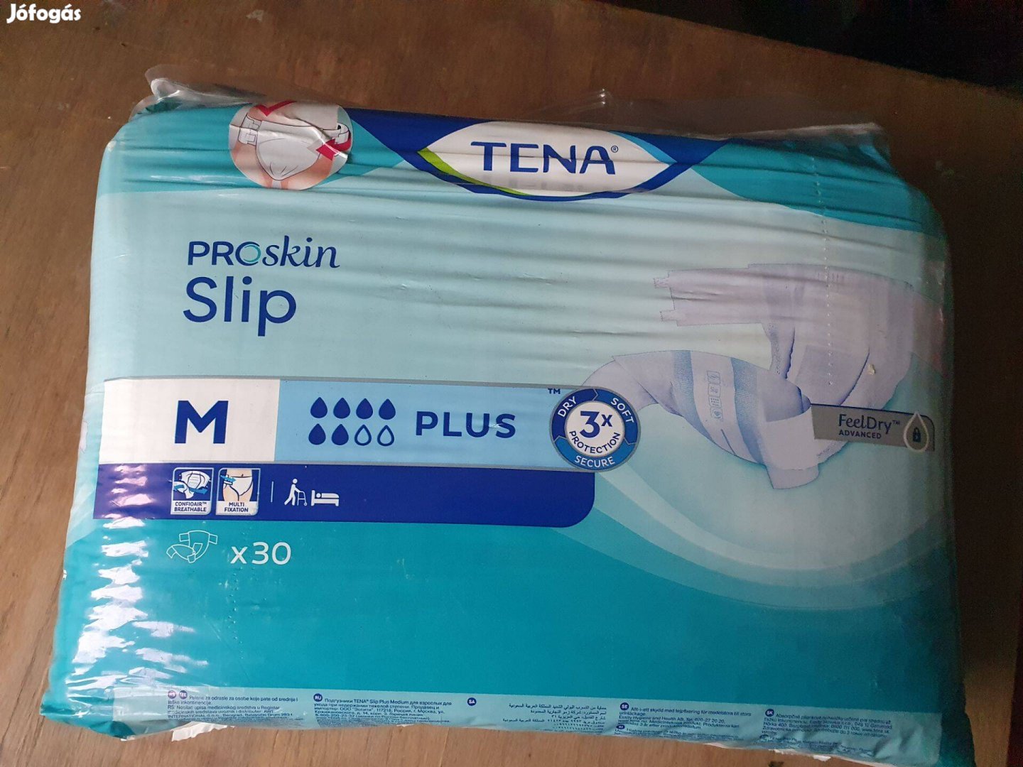 Tena Proskin Slip M inkontinencia-nadrágpelenka -2x 30 db +törlőkendő