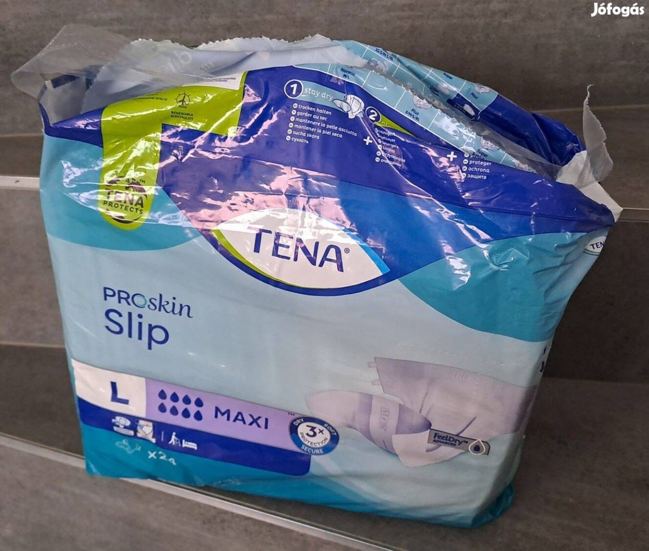 Tena Slip Maxi L bontott csomag olcsón