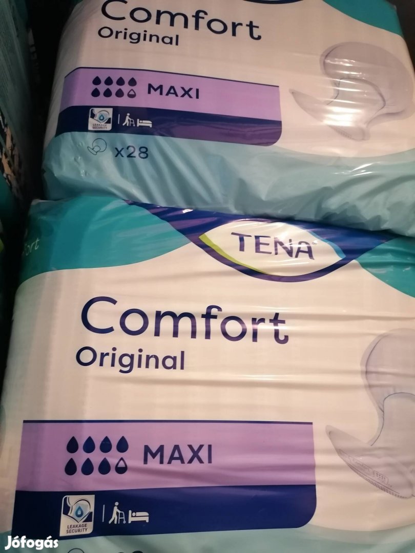 Tena comfort maxi piskóta pelenka betét eladó 