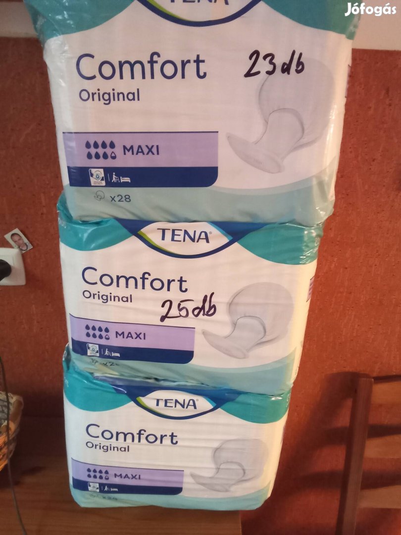 Tena comfort maxi piskóta pelenka betét eladó