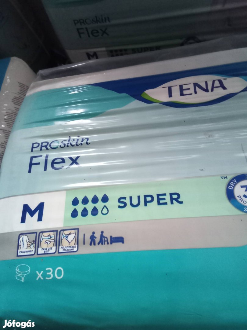 Tena flex szuper M-es felnőtt pelenka eladó 