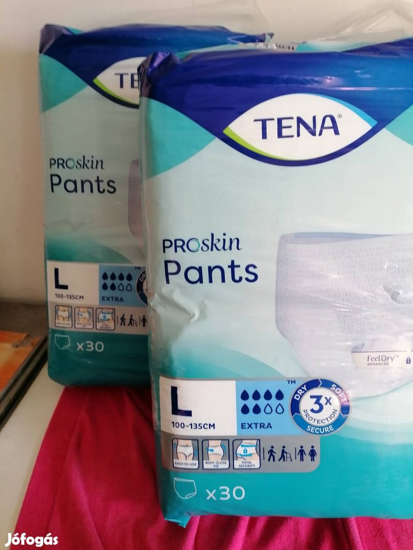 Tena pants extra L-es felnőtt pelenka eladó 