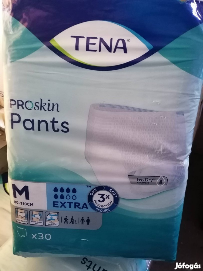 Tena pants extra M-es felnőtt pelenka eladó 