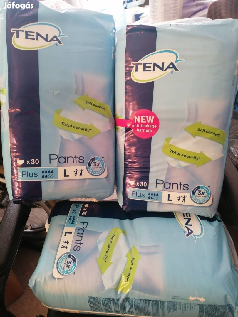 Tena pants plusz L-es felnőtt pelenka eladó 