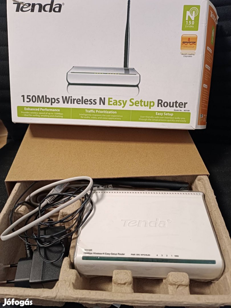 Tenda 150mbps wireless n easy setup router