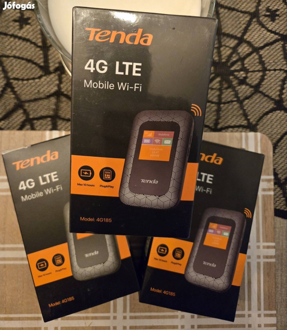 Tenda 4g LTE Mobile Wifi /// Új,bontatlan // Számla + 1 év Garancia