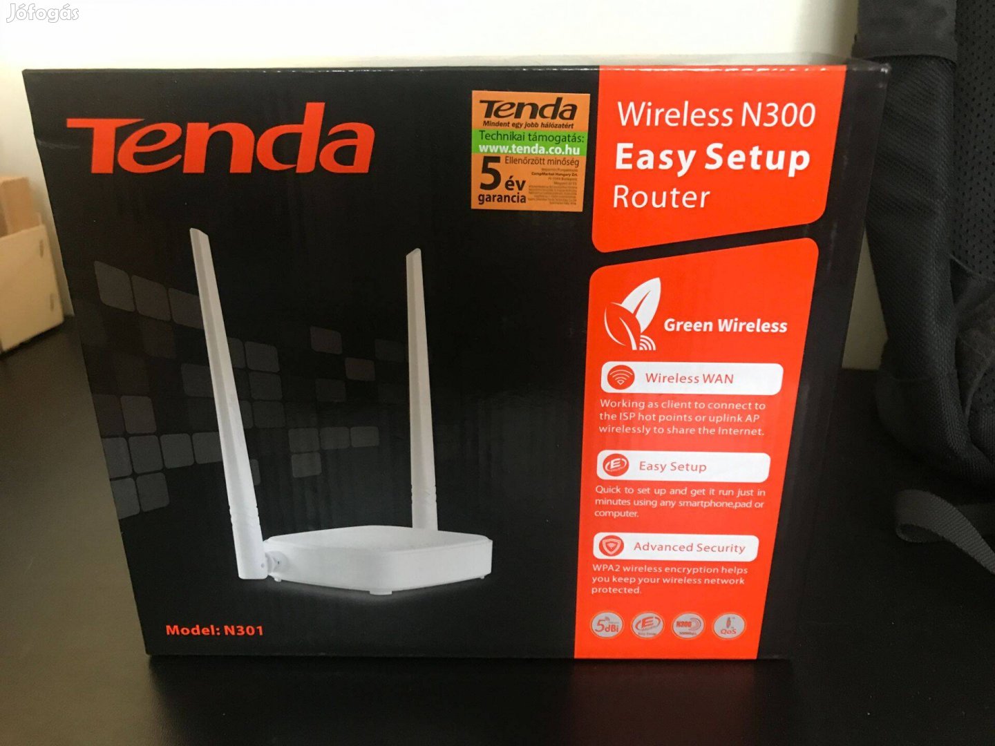 Tenda N300 easy setup wireless wifi router