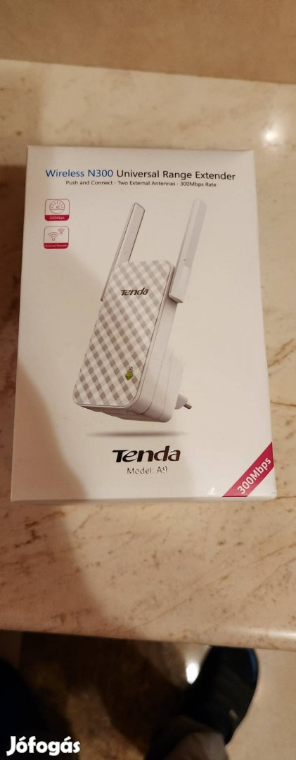 Tenda wifi hatótáv növelő ( range extender)