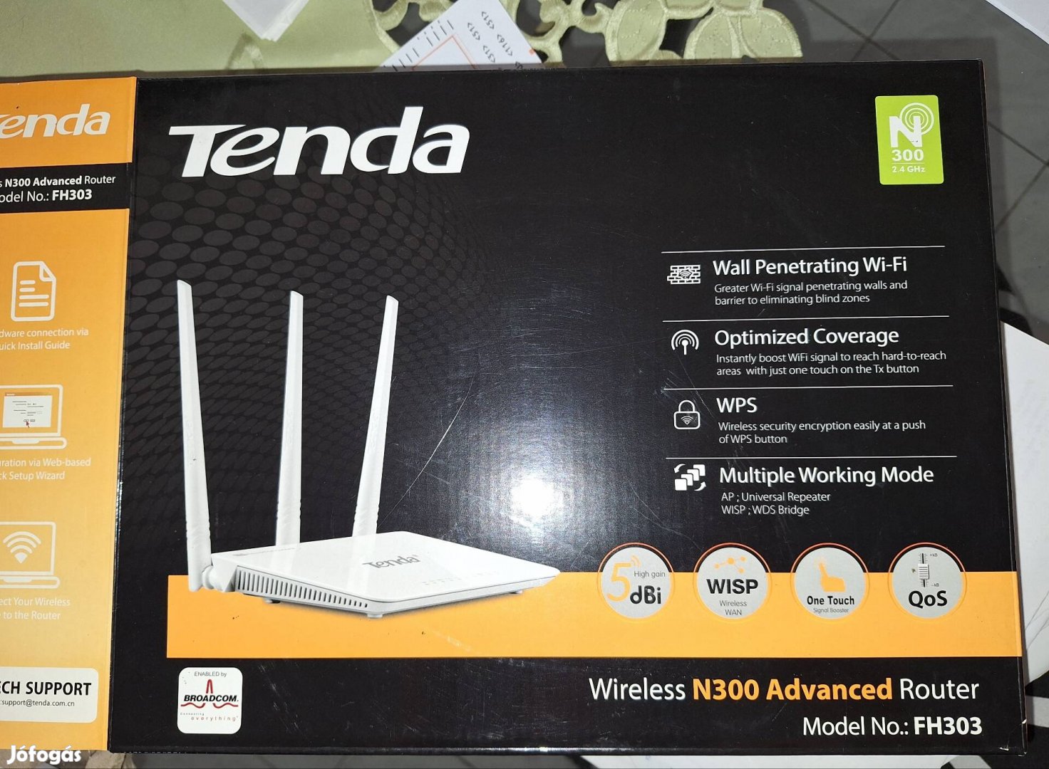 Tenda wireless N300 Advanced Router