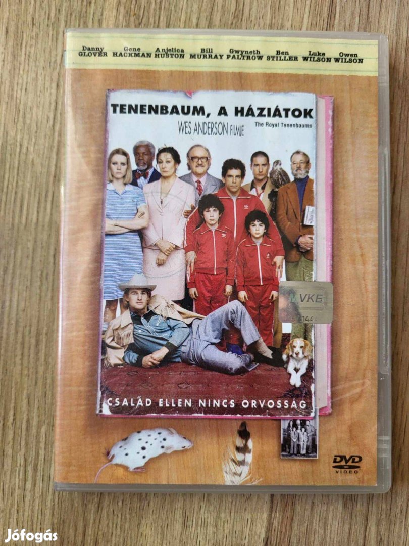 Tenenbaum, a háziátok dvd