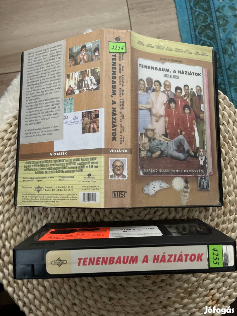 Tenenbaum a háziátok vhs