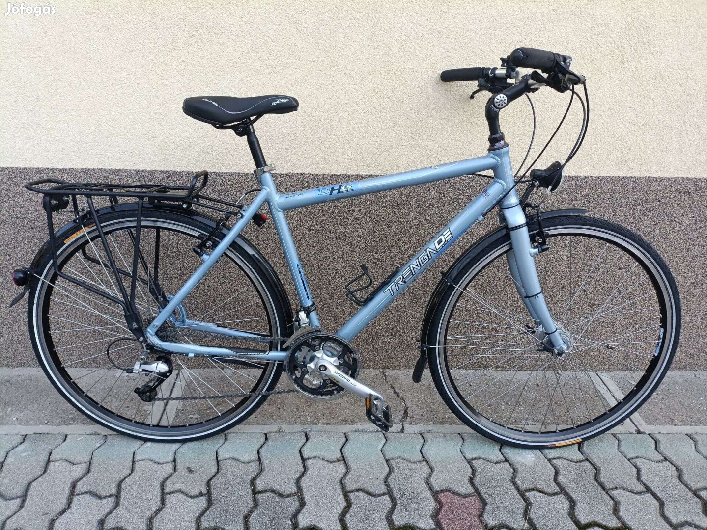 Tenga könnyű német trekking kerékpár Shimano Deore 3x9 s