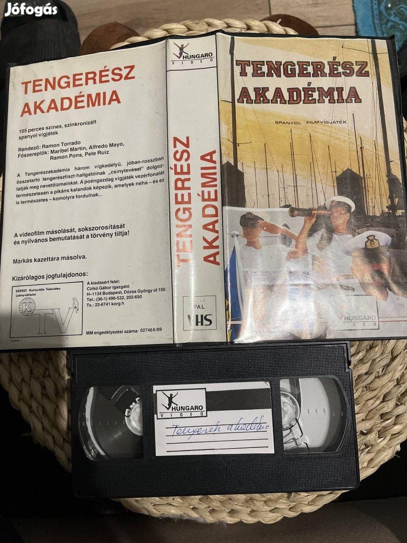 Tengerész akadémia vhs