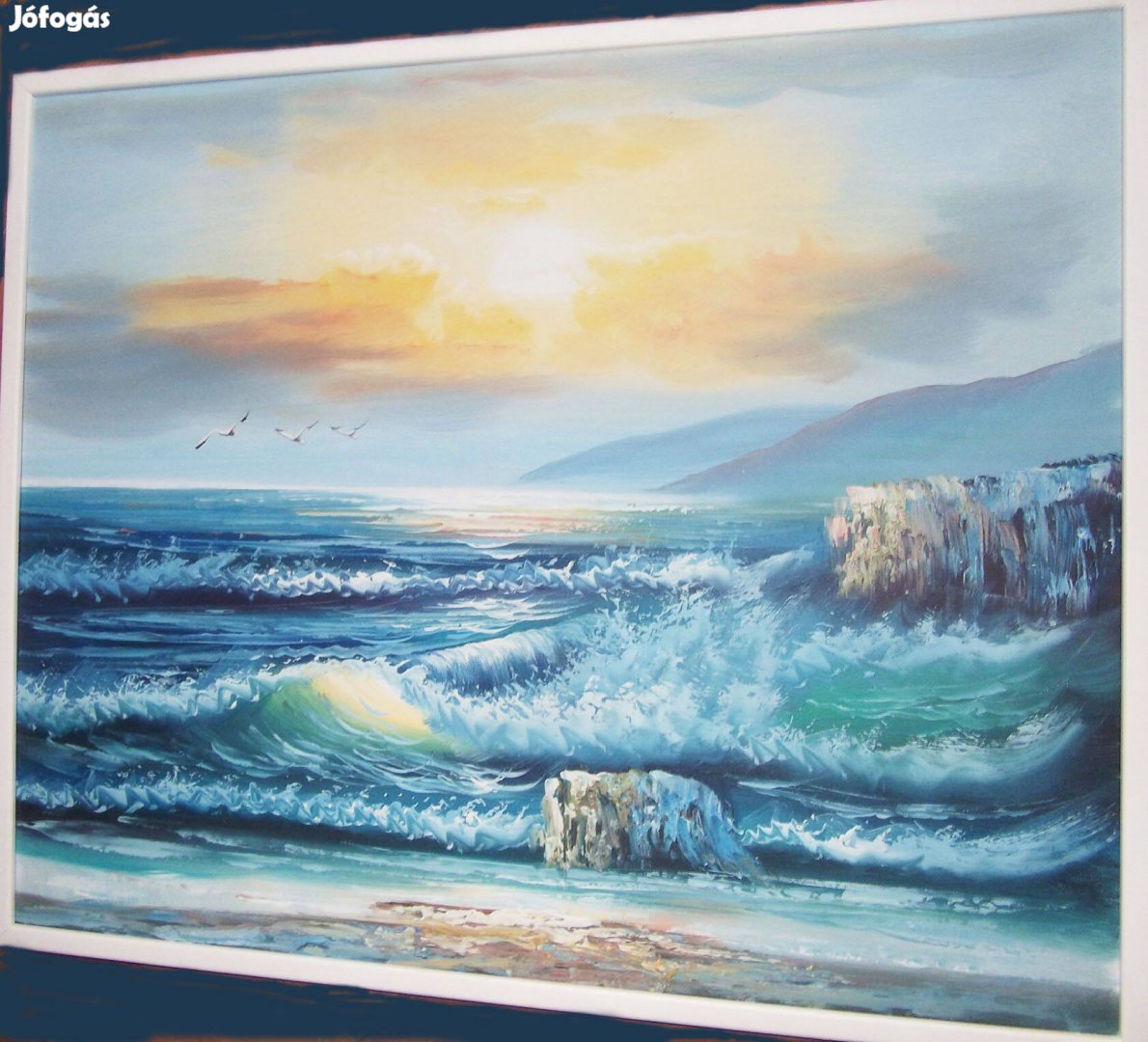 Tengerpart Festmény