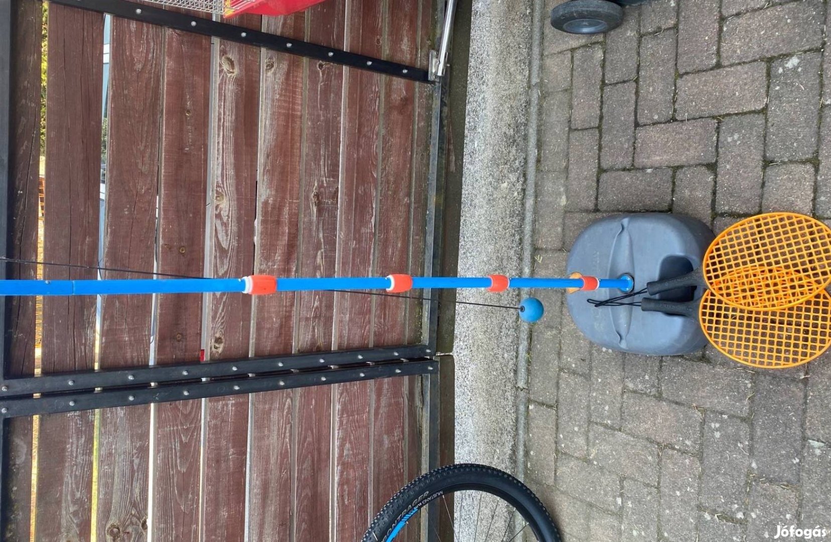 Tenisz játék speedball turnball Decathlon ütővel labdával