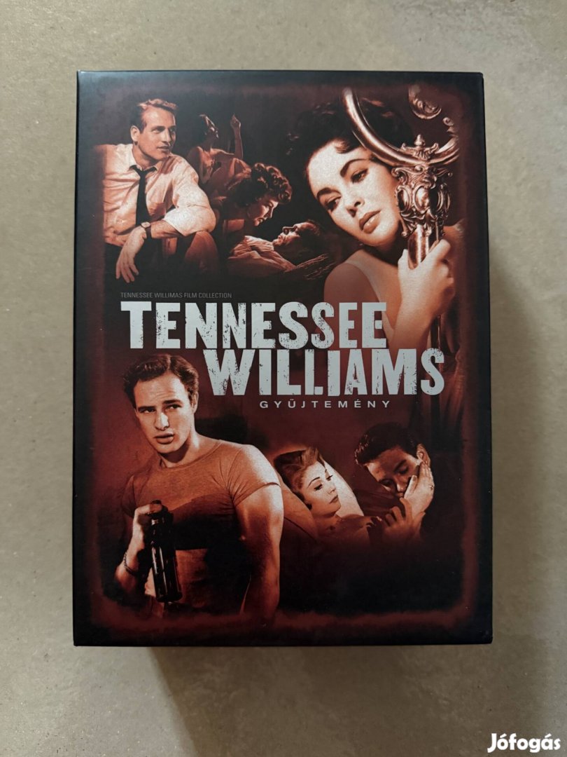 Tennessee Williams gyűjtemény díszdobozos 5lemezes dvd