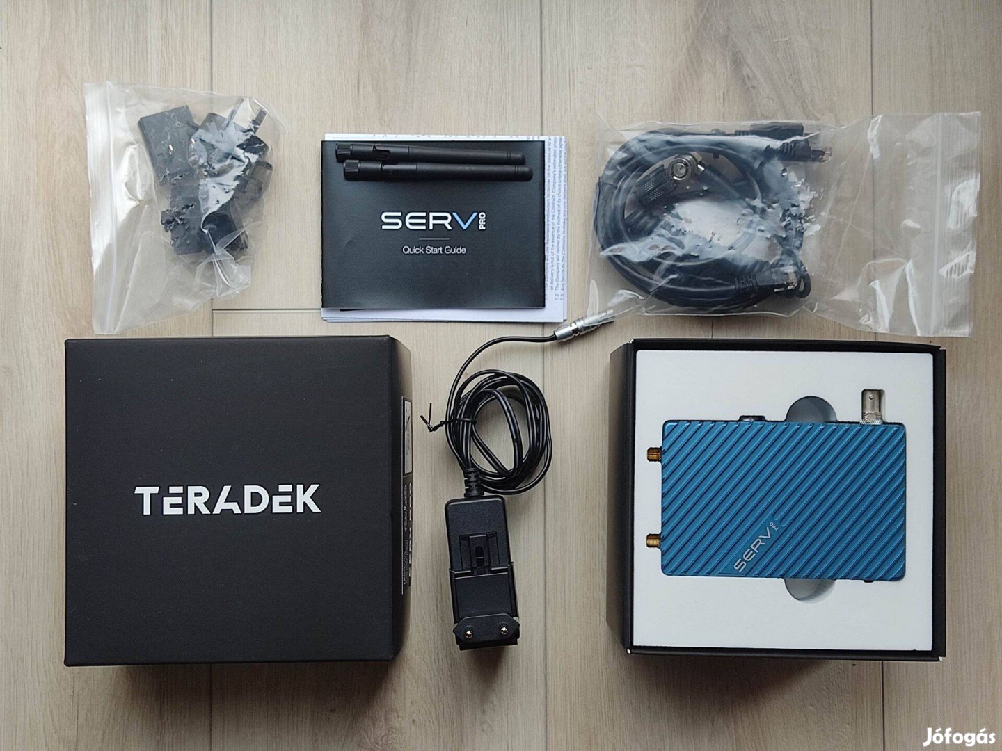 Teradek Serv Pro SDI/HDMI 1080p Video Szerver 1Gbit Lan WiFi Vuer