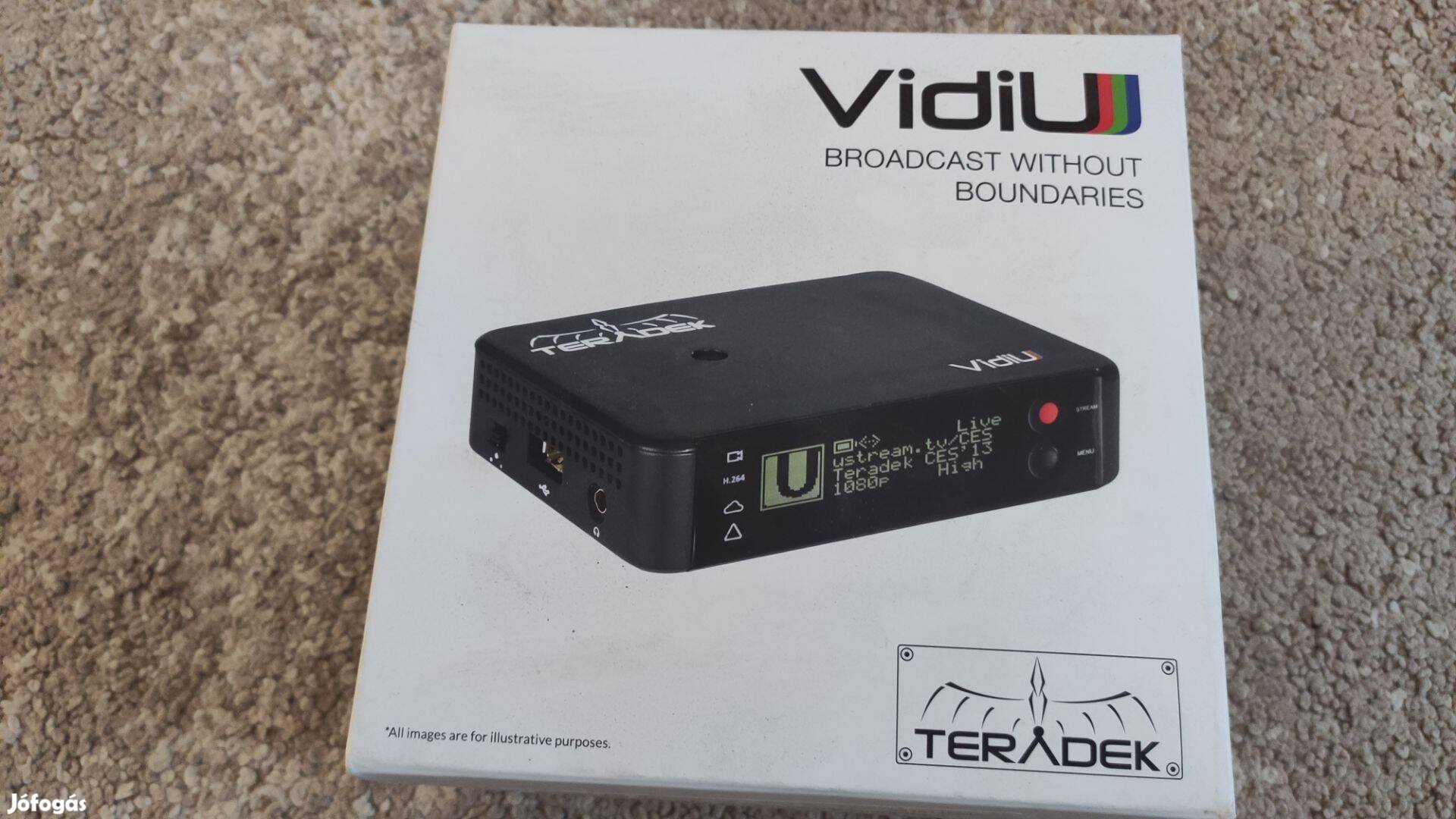 Teradek ter-vidiu consumer camera-top HDMI H264 encoder. Új termék! Ár