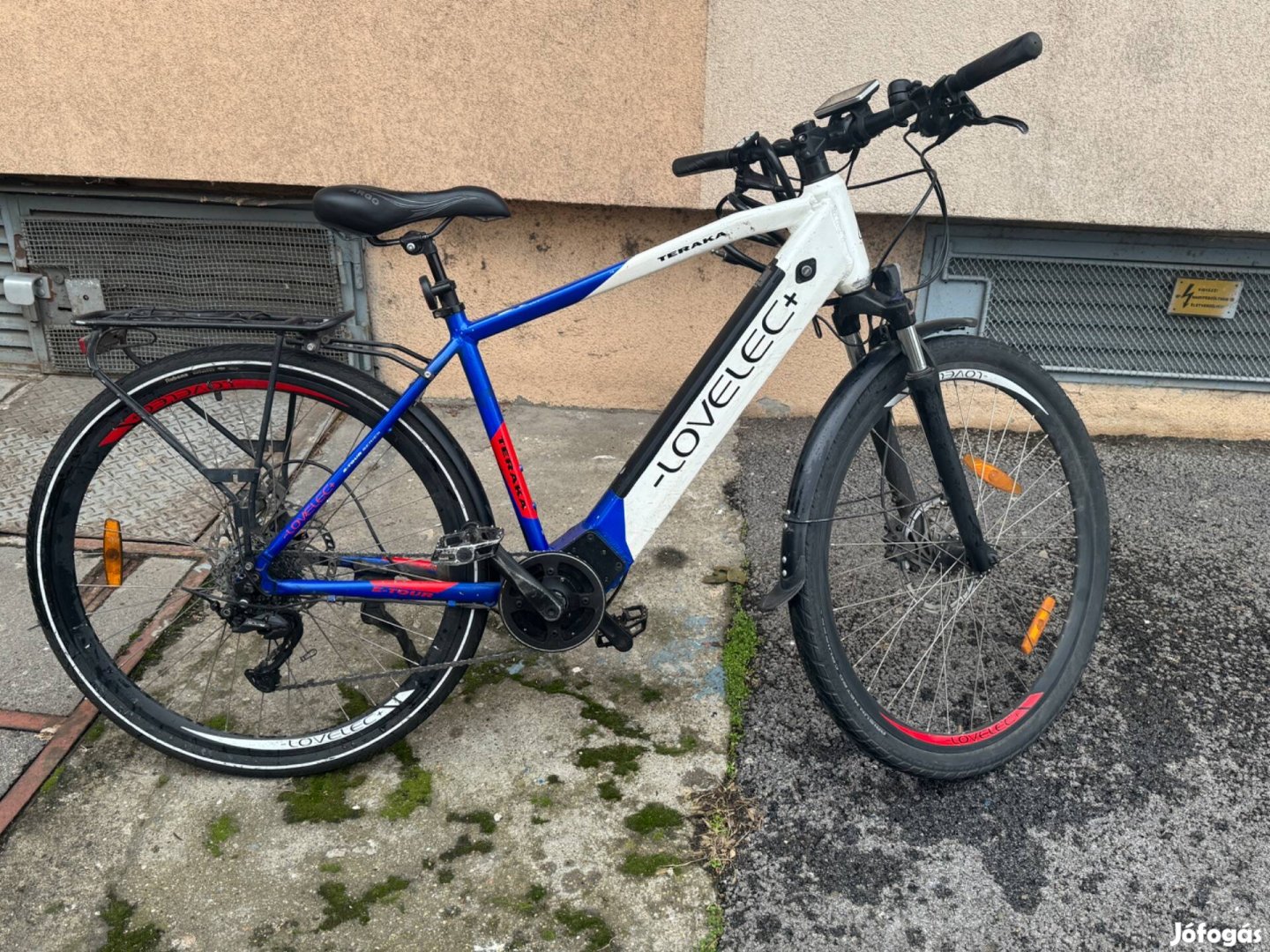 Teraka Lovelec e-bike, 630Wh, 95Nm, nyomatékszenzoros 40kmh