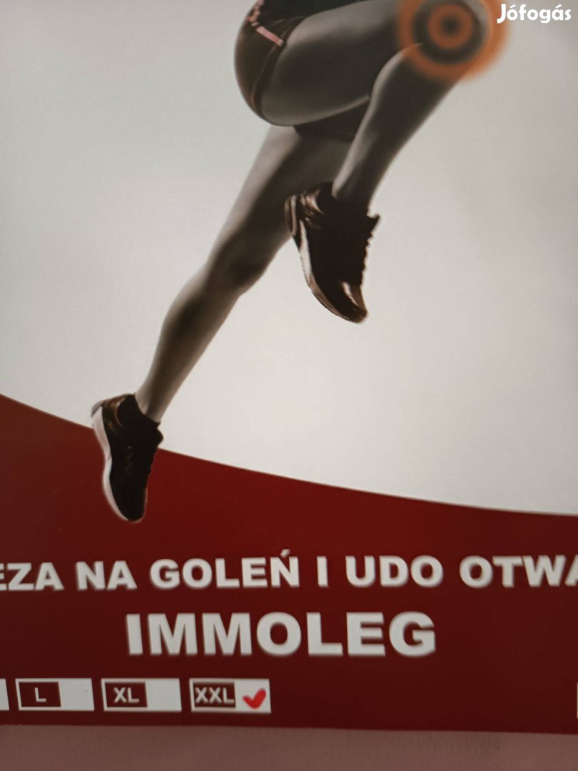 Térdrögzítő sohasem használt