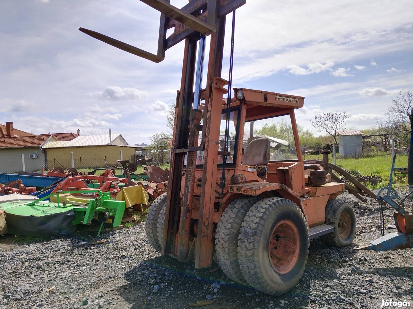 Terep targonca 4t dízel 