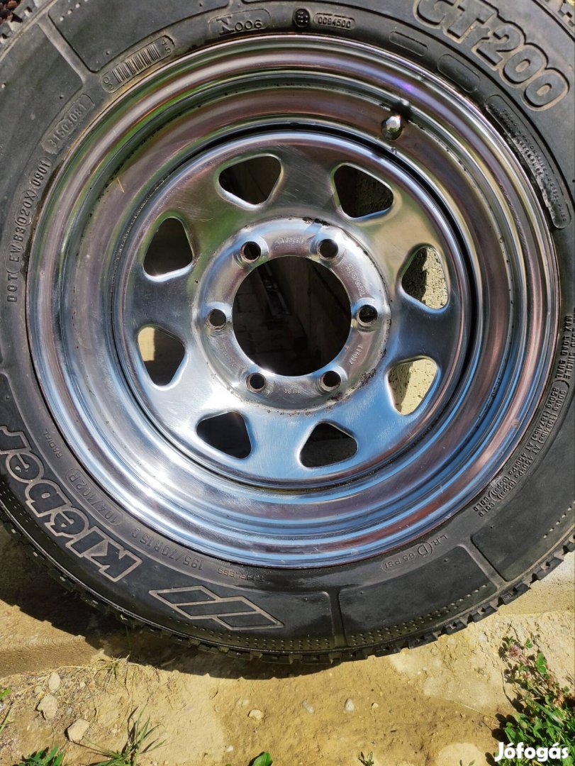 Terepjáró, Hiace stb. felni eladó,króm mangels 6*139.7.Et12