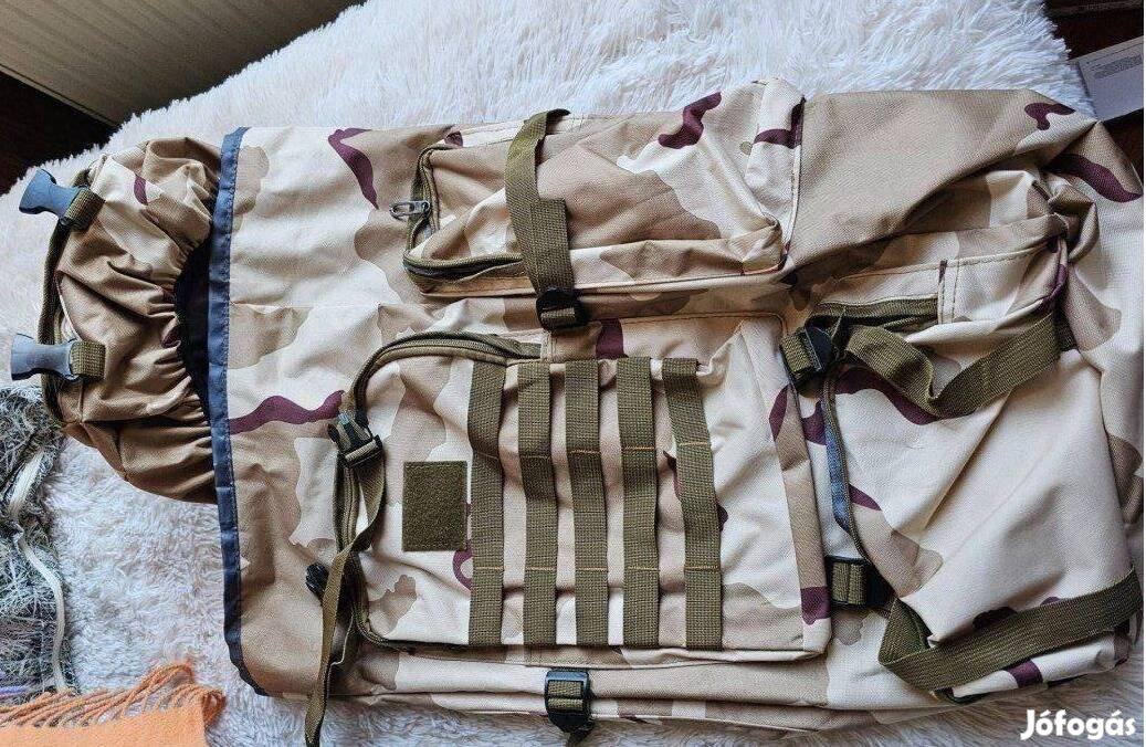Terepszinü katonai hátizsák 60 literes molle rendszer új cimkés Ha sz