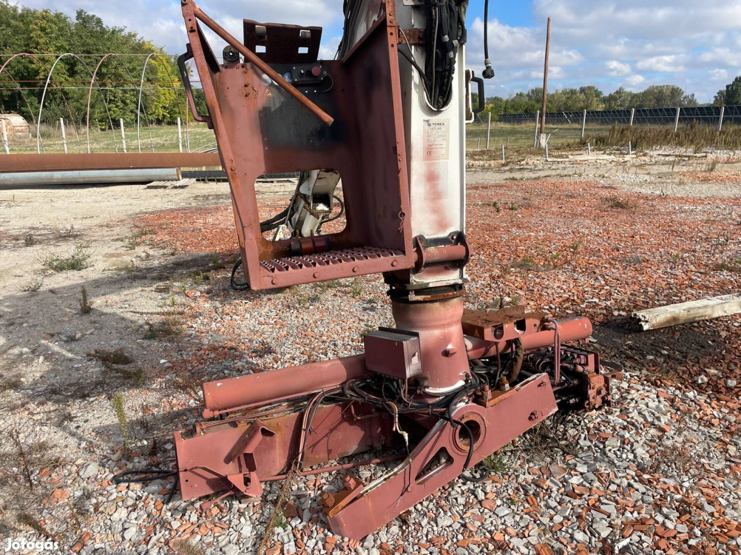 Terex/ ATLAS 105.2 építőipari daru eladó