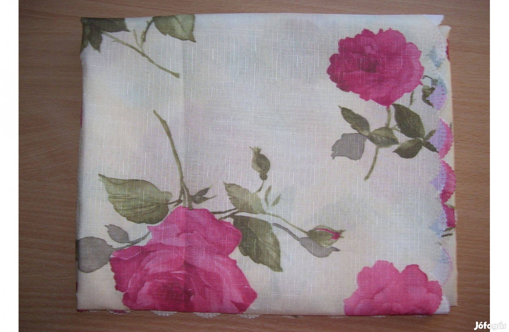 Terítő - textil, virágos 18x156