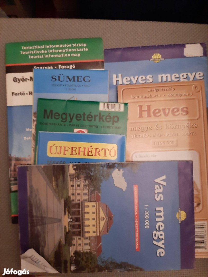 Térkép, megyetérkép
