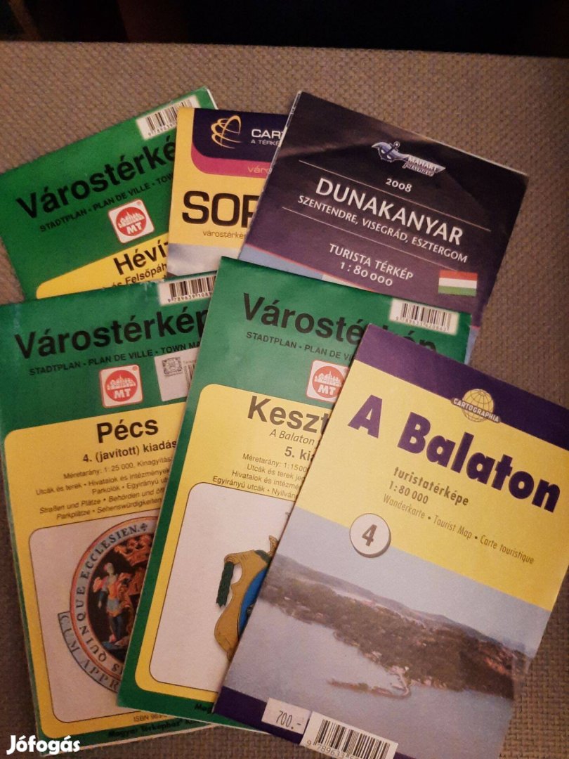 Térképek, várostérkép