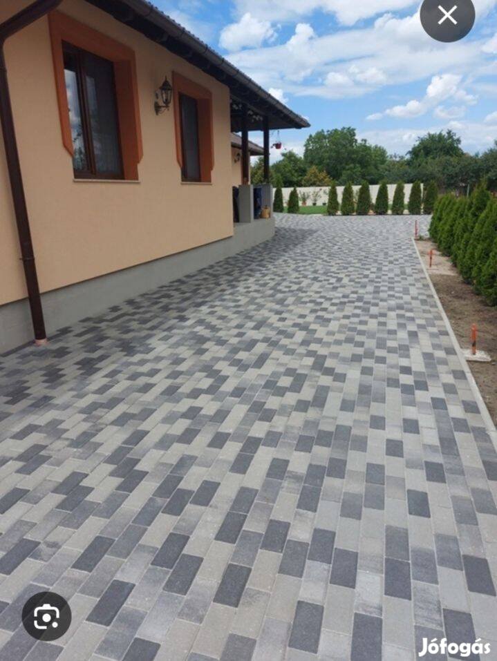 Térkőburkolás betonozás igény szerint föld munkálatokat is