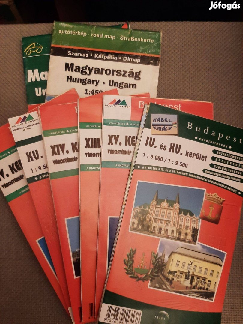 Térlépek, budapest kerület térképek