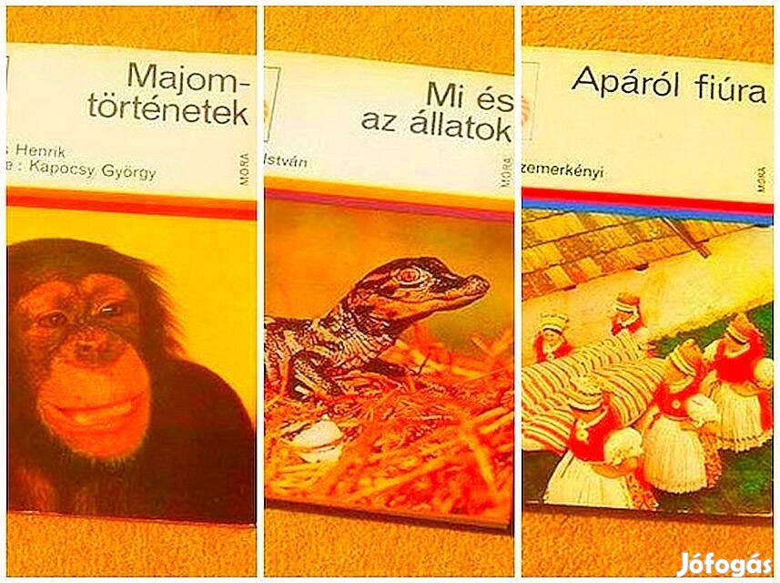 Természetbúvárok sorozat - Majomtörténetek - Mi és az állatok - Apáról