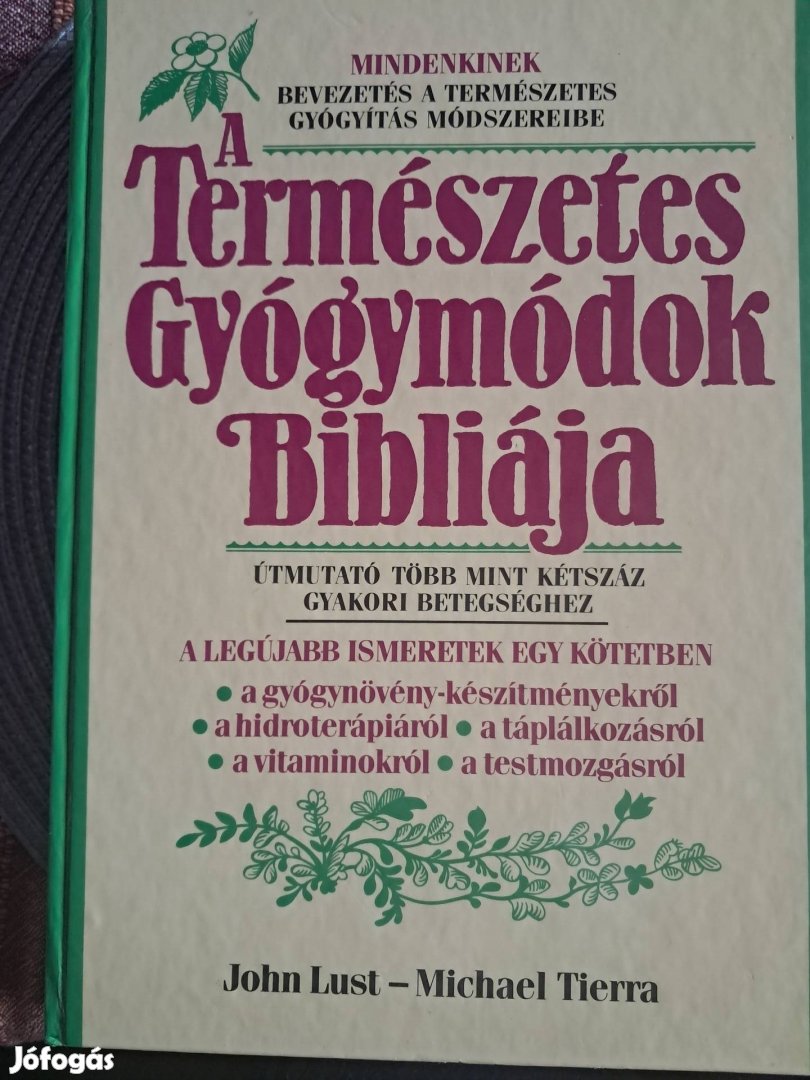 Természetes Gyógymódok Bibliája 