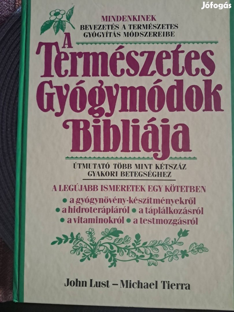 Természetes Gyógymódok Bibliája 